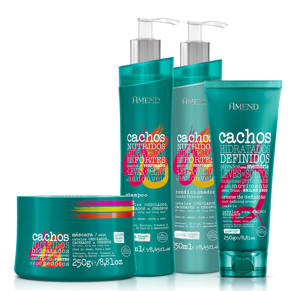 Kit Amend Cachos Mais Fechados | 4 produtos